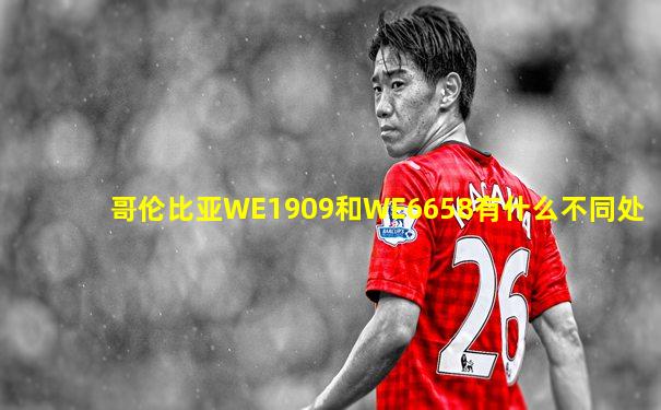 哥伦比亚WE1909和WE6658有什么不同处